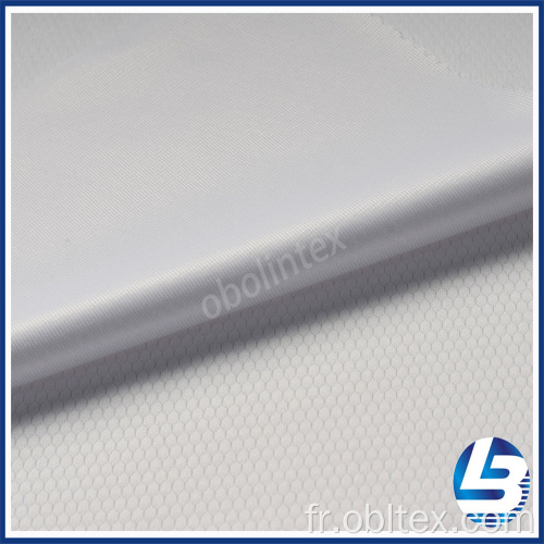 Tissu de tricot de polyester obl20-108 100% polyester pour manteau